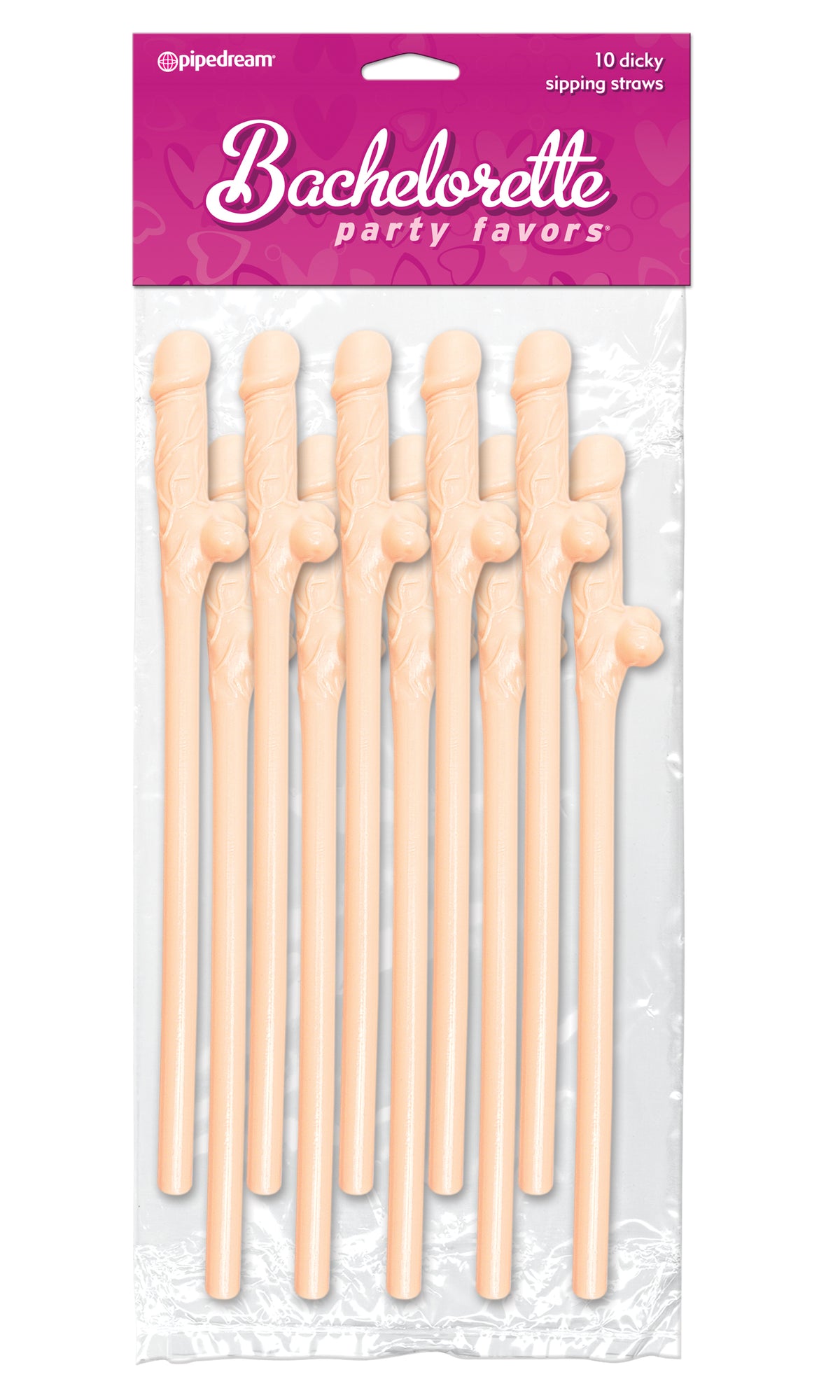 BACHELORETTE DICKY SIPPING STRAWS - PD620301