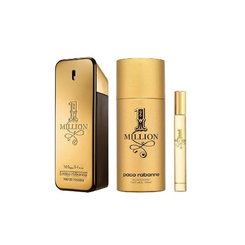 1 MILLION 3PC SET, MEN'S GIFT SET, EDT-Pinkfoxxx
