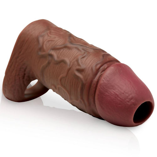 JOCK ENHANCERS PENIS ENHANCER W/ BALL STRAP DARK - CN1021DAR