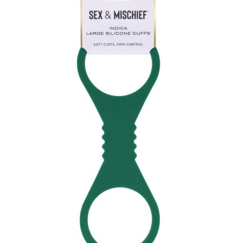SEX & MISCHIEF INDICA LARGE SILICONE CUFFS - SS10220