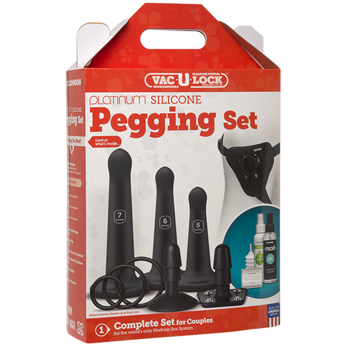 VAC U LOCK PLATINUM SILIC BLACK SET