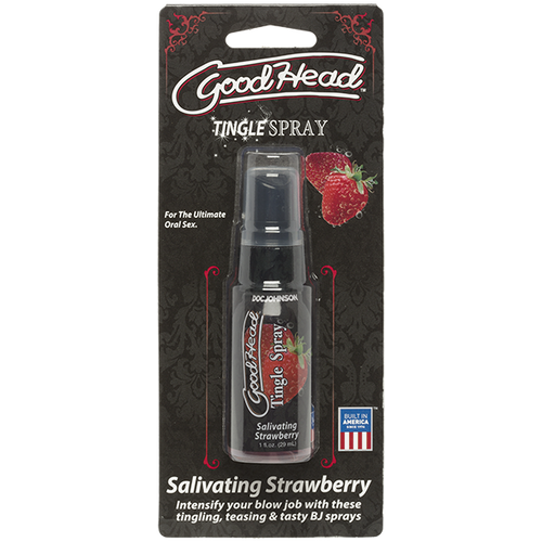 GOODHEAD TINGLE SPRAY SALIVATING STRAWBERRY 1 OZ