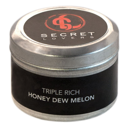 SECRET LOVERS HONEYDEW MELON MINI EDIBLE MASSAGE CANDLE 1OZ - FRSL001077