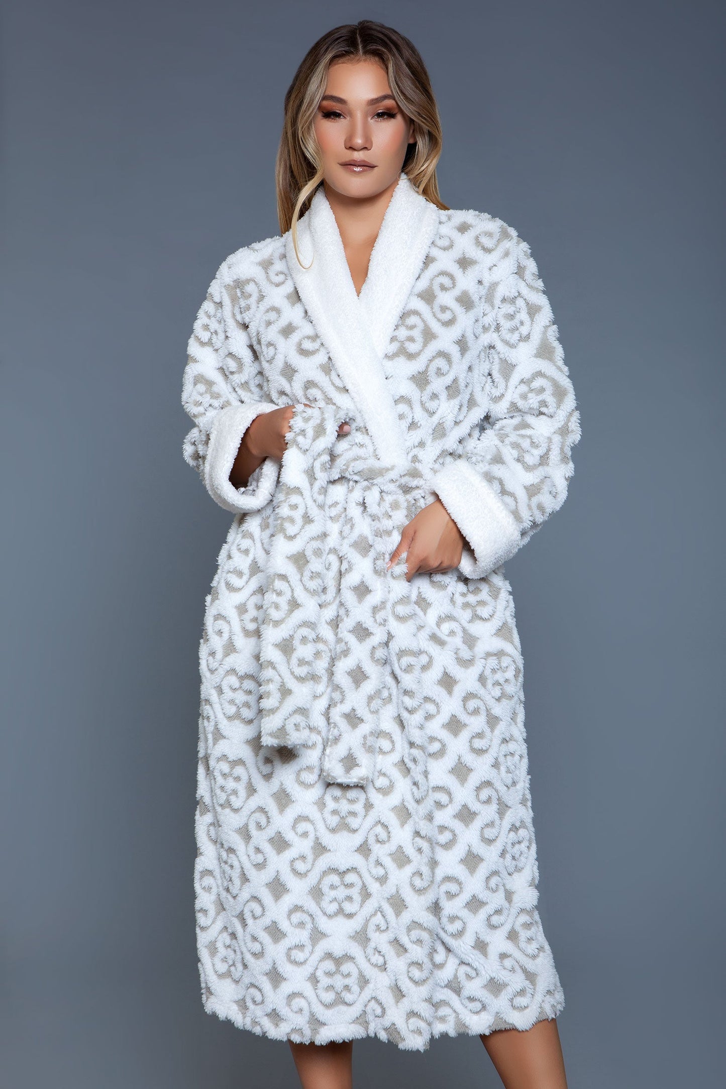 2069 Kimmie Robe-Pinkfoxxx