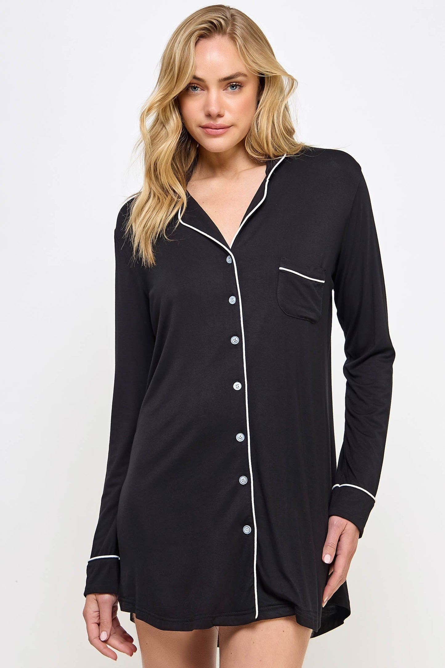 2088 Mahina Sleep Shirt-Pinkfoxxx