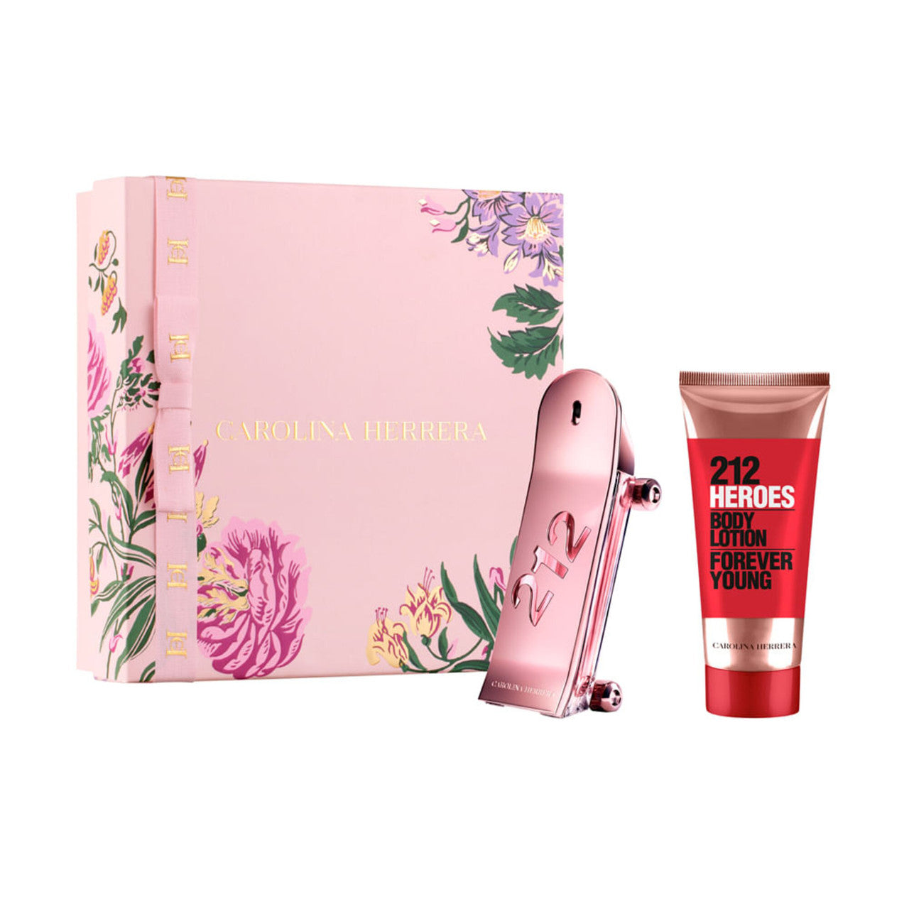 212 HEROES FOREVER YOUNG 2PC SET, WOMEN'S GIFT SET, EDP-Pinkfoxxx