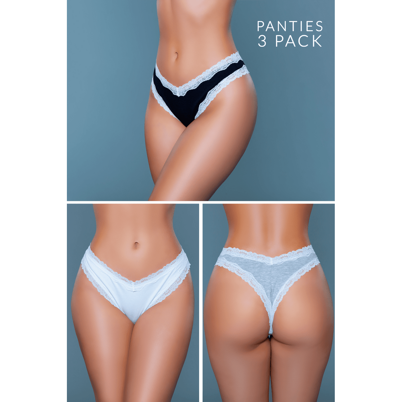 2207 Sam Thong 3 Pack-Pinkfoxxx