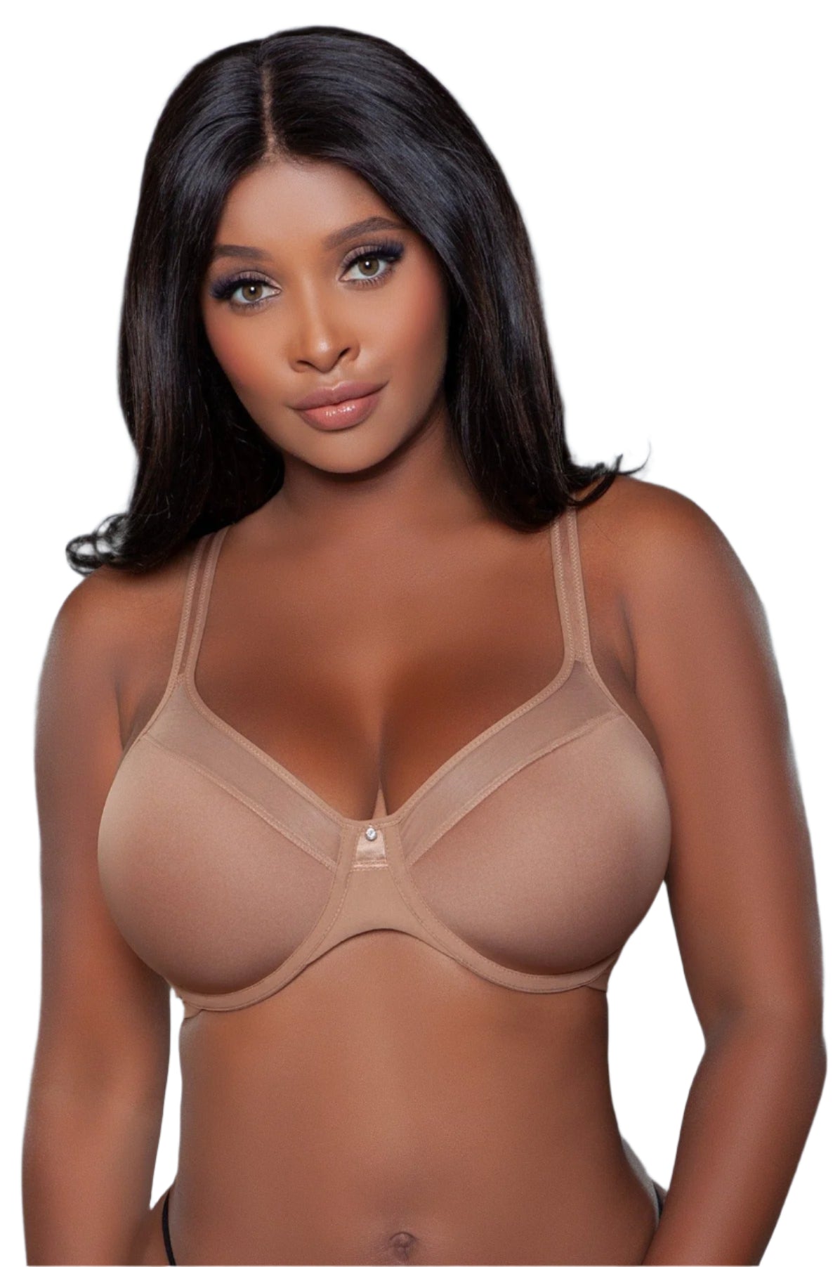 2215 Seamless Kristy Full Coverage Bra-Pinkfoxxx