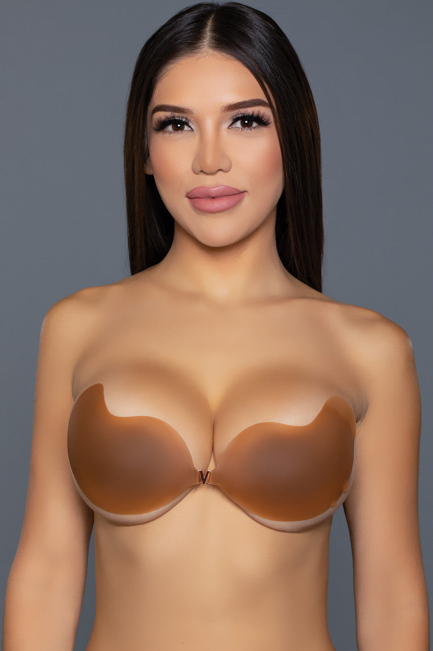 2308 Mango Shaped Silicone Bra-Pinkfoxxx