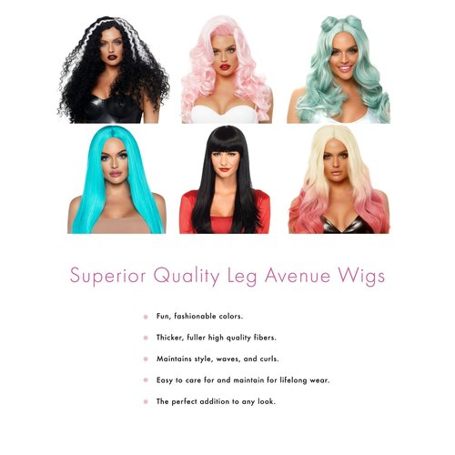 24" Wavy Wig with Bangs - A2766 12622