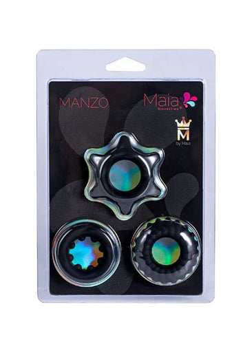 LIQUID SILICONE COCK RING SET OF3 - MTBO24001