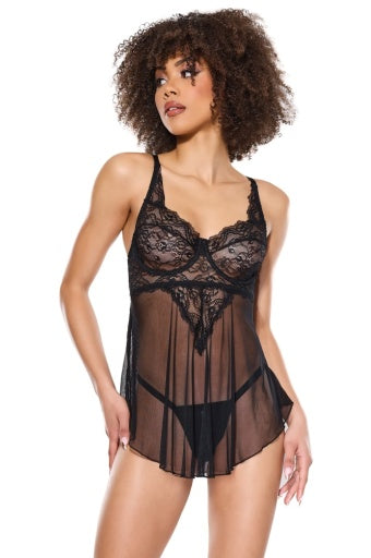 24310 - Babydoll & G-String