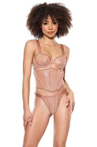 24315 - Bra Waist Cincher & Thong