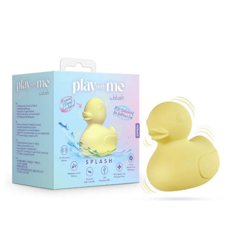 PLAY WITH ME SPLASH SILICONE CLITORAL VIBRATOR - BN24519