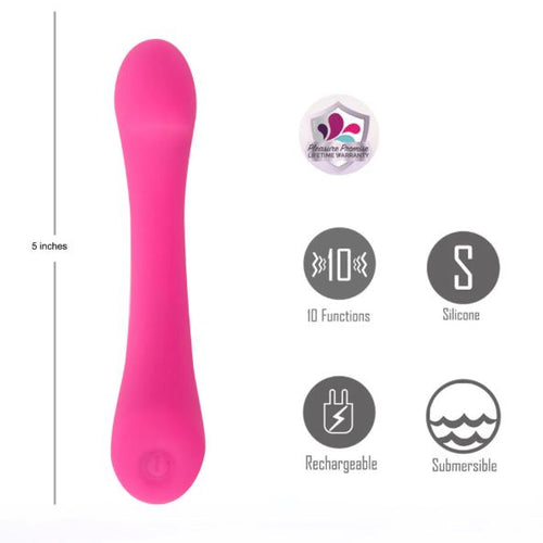 KENNA FLEX SHAFT G SPOT VIBE PINK - MTBO2512PNK