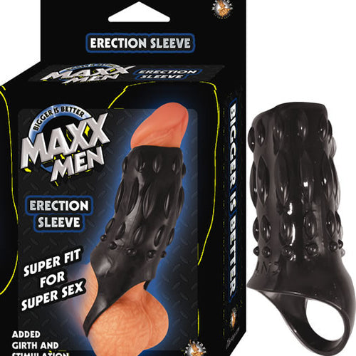 MAXX MEN ERECTION SLEEVE BLACK