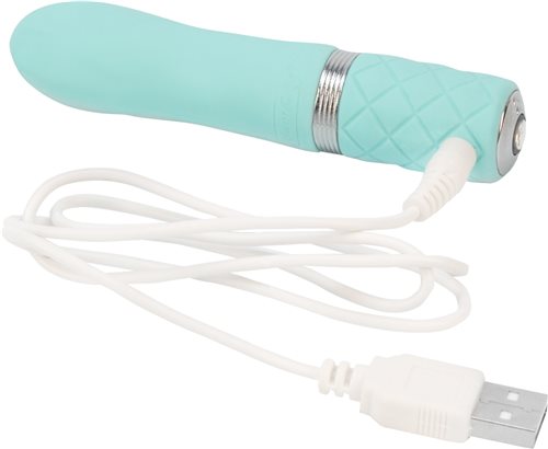 PILLOW TALK FLIRTY VIBE W/SWAROVSKI CRYSTAL TEAL - BMS26619