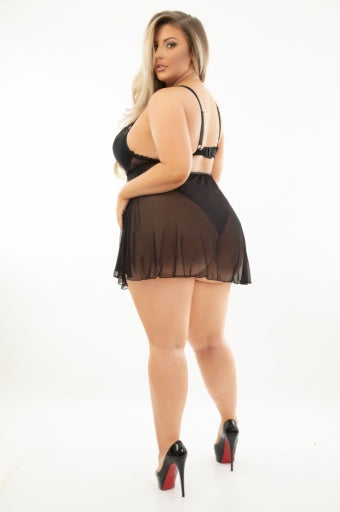 30411X - Queen Teddydoll - Lingerie-Pinkfoxxx