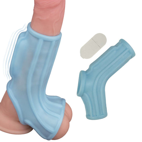 VIBRATING POWER SLEEVE SLEEK FIT - BLUE