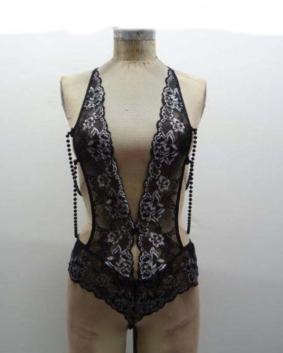 34431 - CASCADE BACK TEDDY-Pinkfoxxx