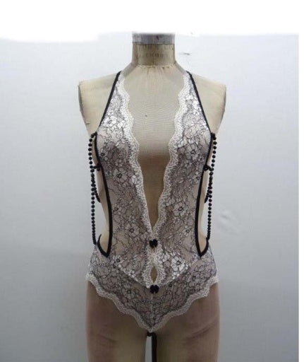 34431 - CASCADE BACK TEDDY-Pinkfoxxx