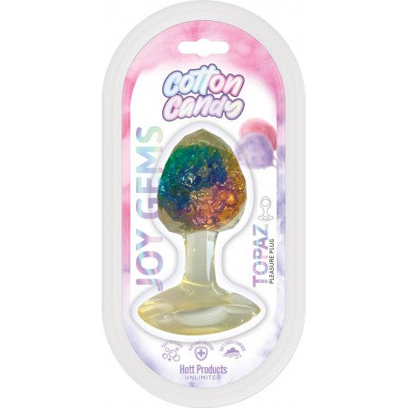 COTTON CANDY JOY GEMS TOPAZ BUTT PLUG