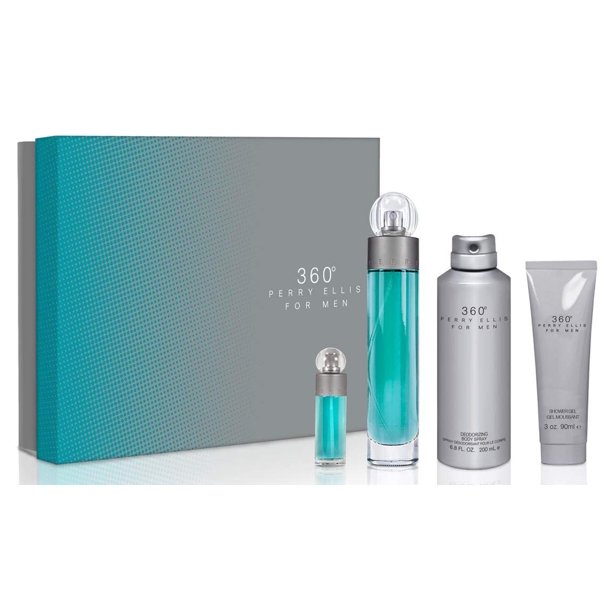 360 MEN 4PC SET, MEN'S GIFT SET, EDT-Pinkfoxxx
