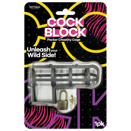 COCK BLOCK CHASTITY CAGE