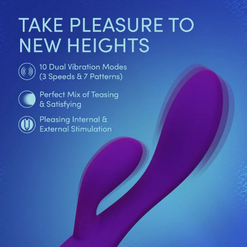 SEXY THINGS FEVER DREAM RABBIT VIBRATOR LAVENDER - BN37211