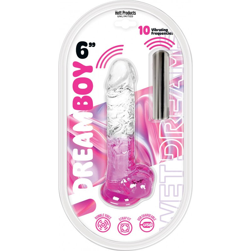 WET DREAMS-DREAM BOY JELLY MAG JELLY DILDO BULLET MAG/6