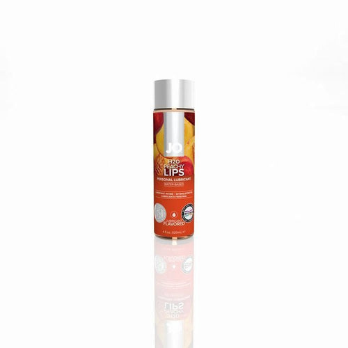 JO H2O PEACHY LIPS 4 OZ FLAVORED LUBE - JO40176