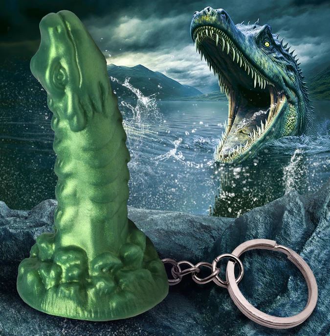 CREATURE COCKS COCKNESS MONSTER SILICONE KEYCHAIN - XRAH428