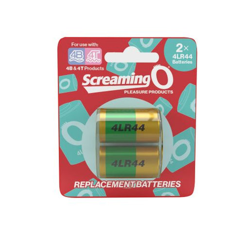 SCREAMING O SIZE 4LR44 BATTERIES - SCR4BAT