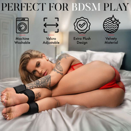 BEDROOM BLISS WRIST TO ANKLE RESTRAINTS - XRAH501