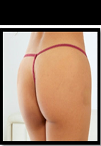 5804A - 4Pk Asst 2/2 G-String - Lingerie-Pinkfoxxx