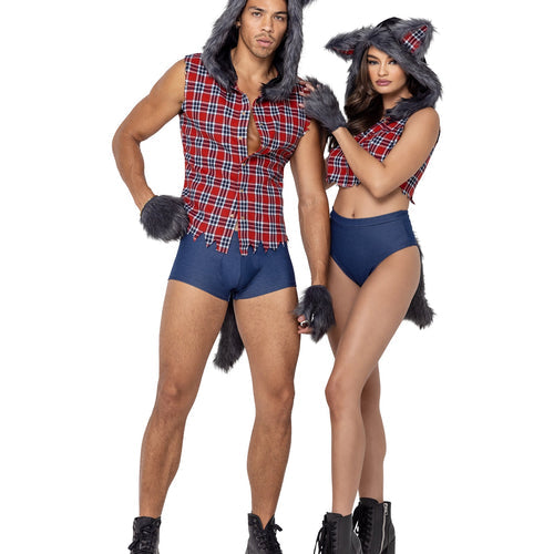 6187 - 3PC Mens Full Moon Werewolf