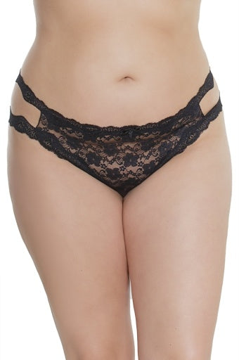 7246X - Diva Crotchless Thong