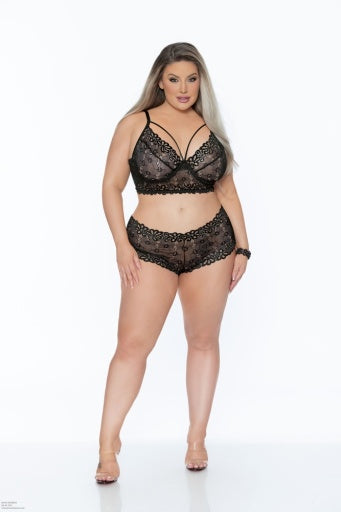 74110X-Mix & Match Satin Bra - Lingerie-Pinkfoxxx