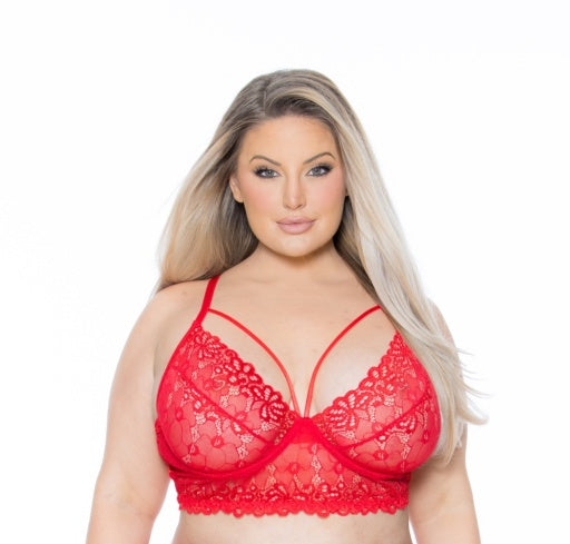 74110X-Mix & Match Satin Bra - Lingerie-Pinkfoxxx