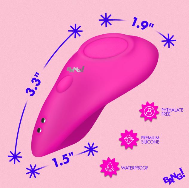 SILICONE PANTY VIBE W/DIGITAL REMOTE - XRAH745