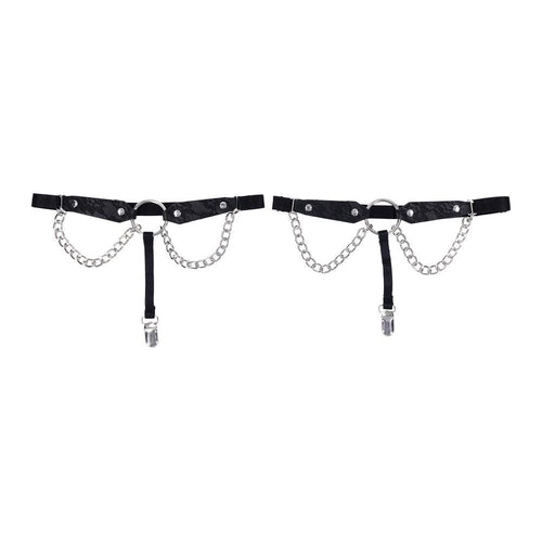 LACE CHAIN LACE GARTERS - SS10110