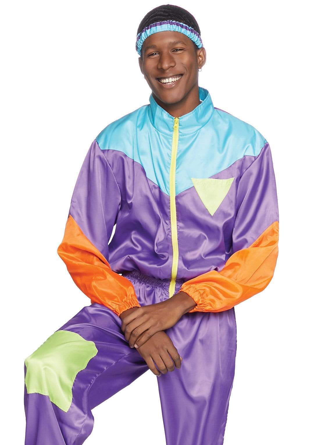 Men's Track Suit 80s Costume - 86845 10105