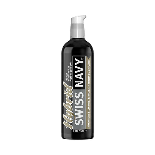 SWISS NAVY HYBRID LUBE 8 OZ - SNHYB8