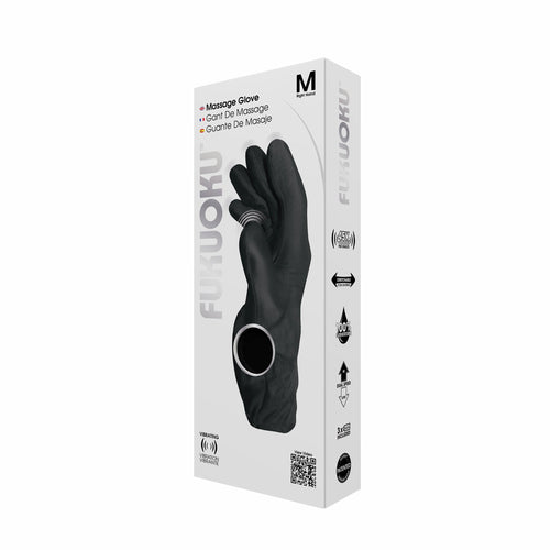 FUKUOKU GLOVE RIGHT HAND MEDIUM BLACK