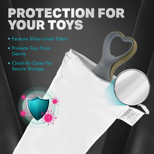 SAFE SEX ANTIBACTERIAL TOY BAG LARGE - BN99915