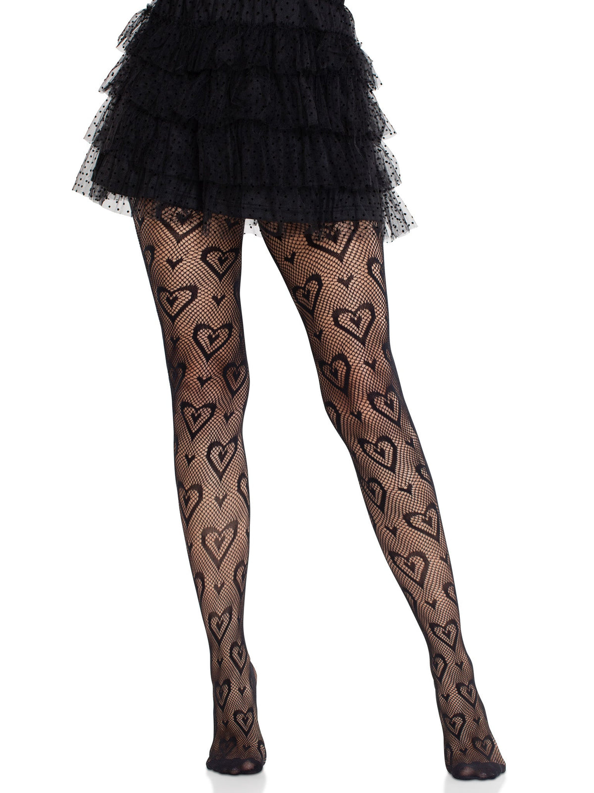 Cherie Heart Net Tights - 9239 00122