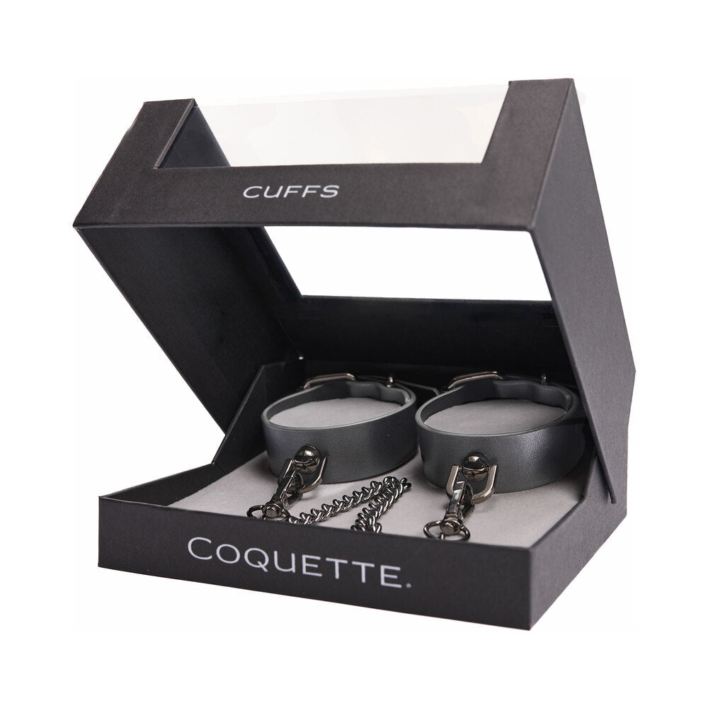 Coquette Pleasure Cuffs Grey