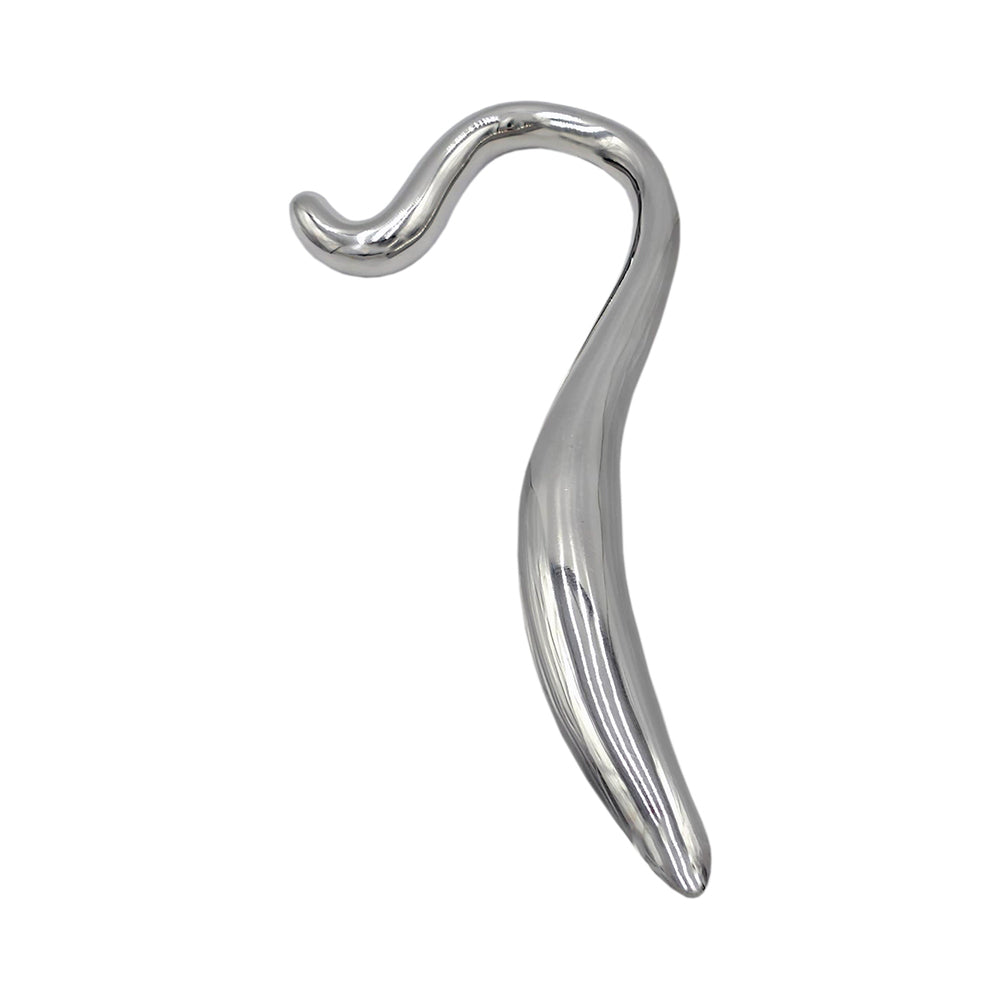 Rouge Stainless Steel Hollow Curved Wand In Case