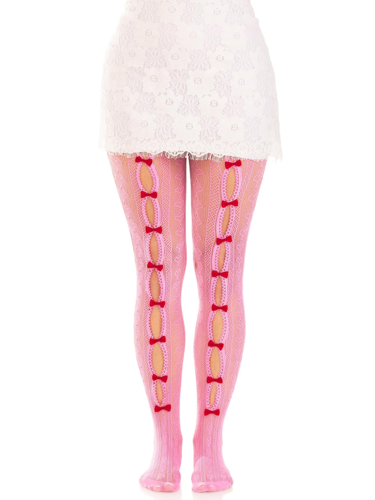Sweetheart Striped Tights - 9733 01122