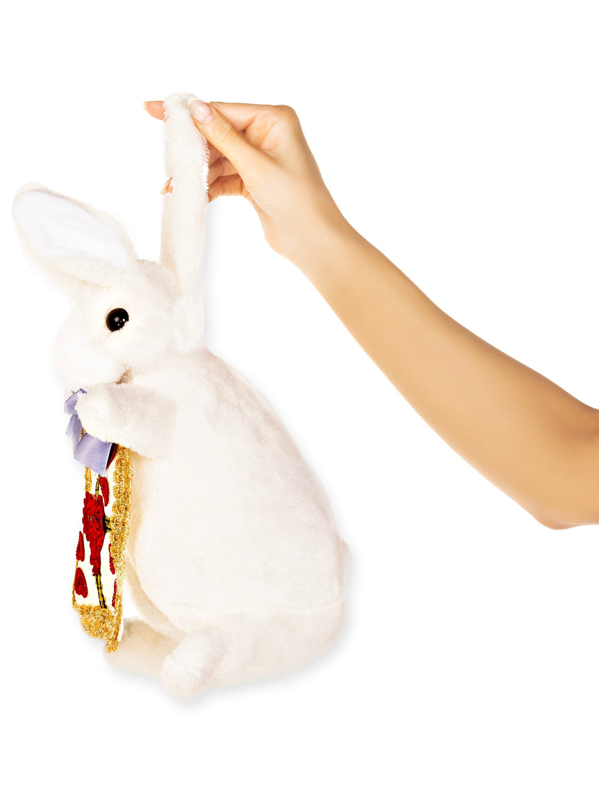 Wonderland White Rabbit Purse - A1521 13922